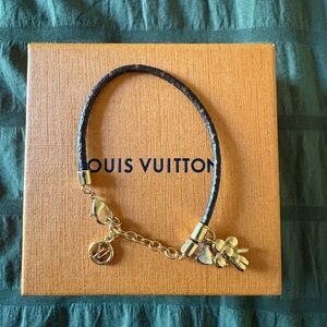 Louis Vuitton Gold Charm Bracelet